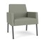 Lesro Mystic Lounge Reception Guest Chair, Charcoal, OH Eucalyptus Upholstery ML1101 - alternate 1